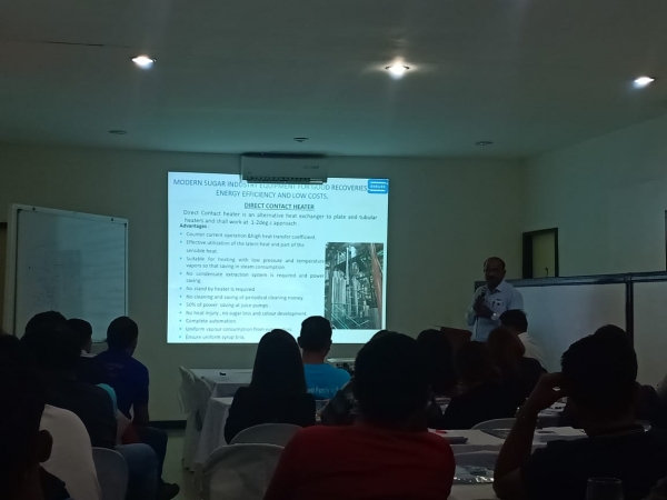 Lecture on Steam Saving Equipment in Philippines