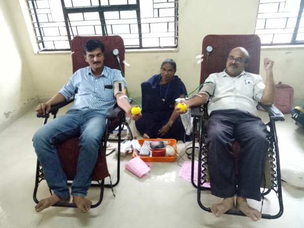 Blood donation camp organised on Shrijee Foundation Day