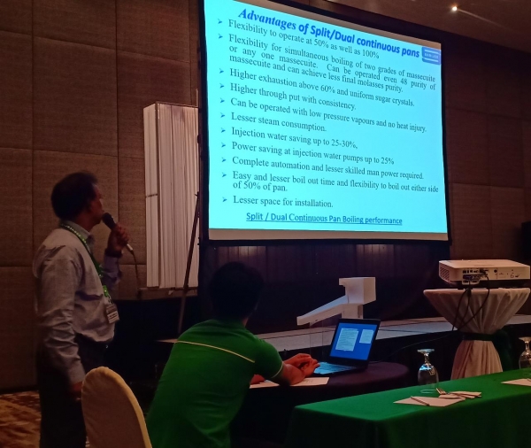 Presentation on Dual and Split Continuous Vacuum Pan in Philippines