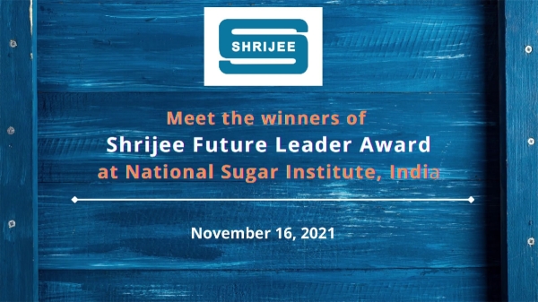 Winners of 2021 Shrijee Future Leader Award at NSI Kanpur